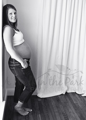 8 It's not fair to be this cute and 8 months pregnant!